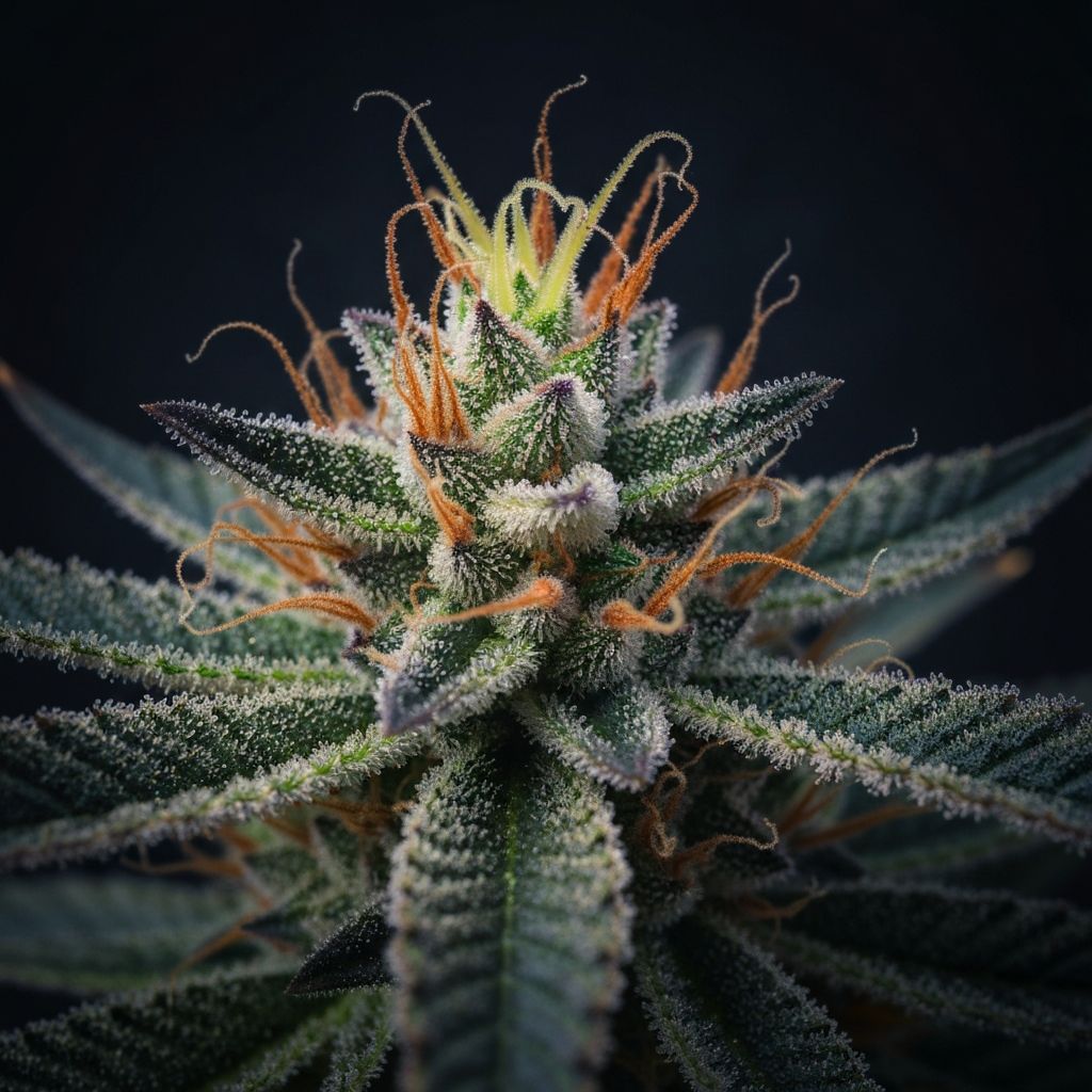 Macro cannabis detail